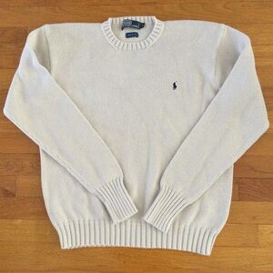 Polo Ralph Lauren beige sweater, size S, like new